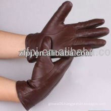 fashion leather skeleton driving hand gloves